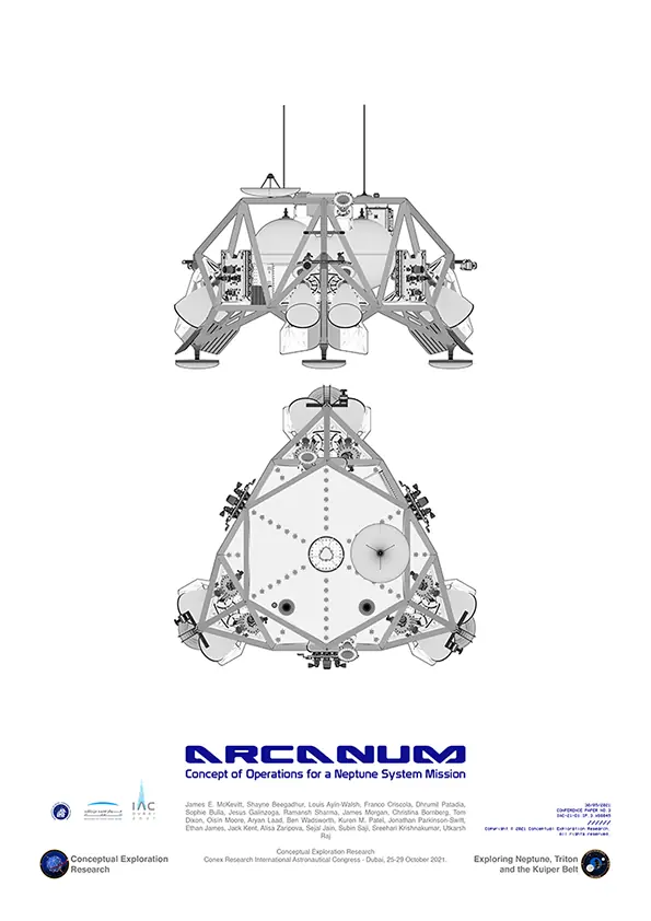 Cover of paper: Concept of Operations for a Neptune System Mission